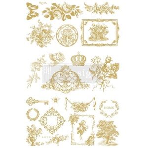 Redesign with Prima Decor Transfer | GILDED HOME & NATURE | 24” x 36”